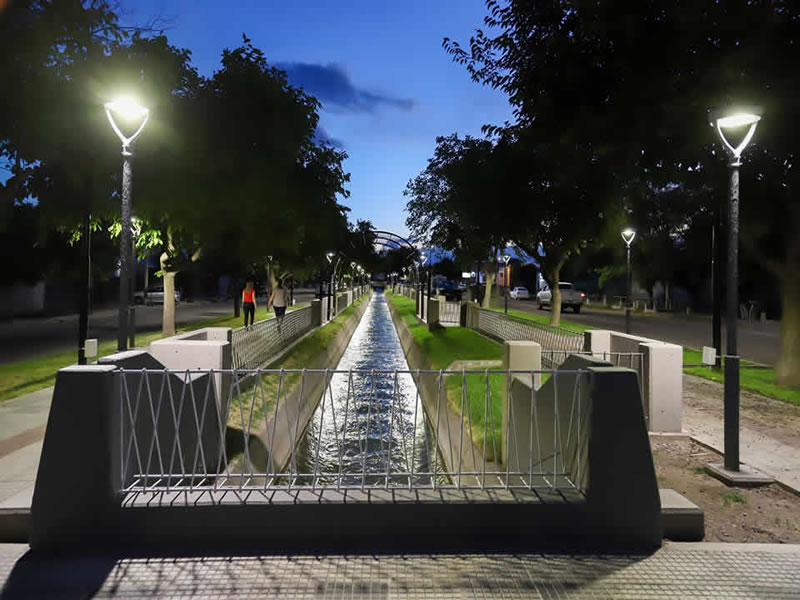 Paseo Luis Huerta, San Rafael. Mendoza, Argentina.