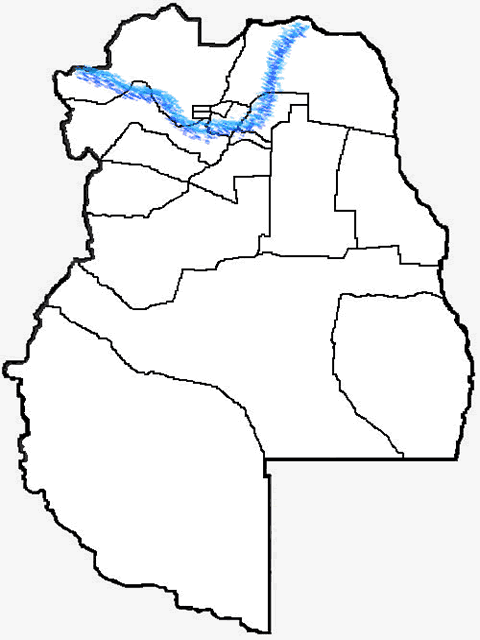 Hidrografía Cuenca del rio Mendoza de Mendoza