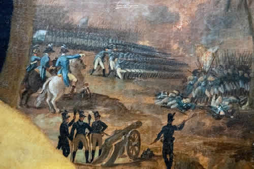 Manuel Belgrano y la Bandera blanca y celeste de Argentina