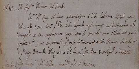 Jose de San Martin asume como Gobernador Intendente de Cuyo el 8 de setiembre de 1814