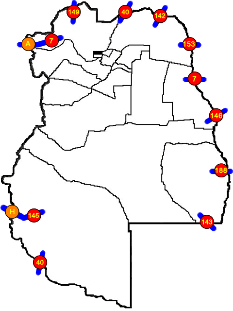 Pasos Fronterizos en Mendoza