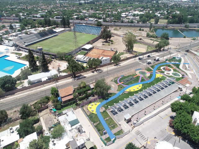 Parque Estación de Transferencia Mitre Godoy Cruz Mendoza Argentina