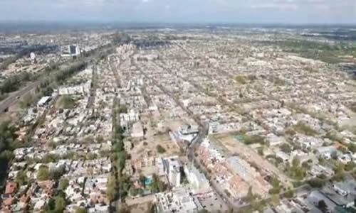 Ruta 7 y Ruta 40 Las Canas Gaymallen Mendoza Argentina