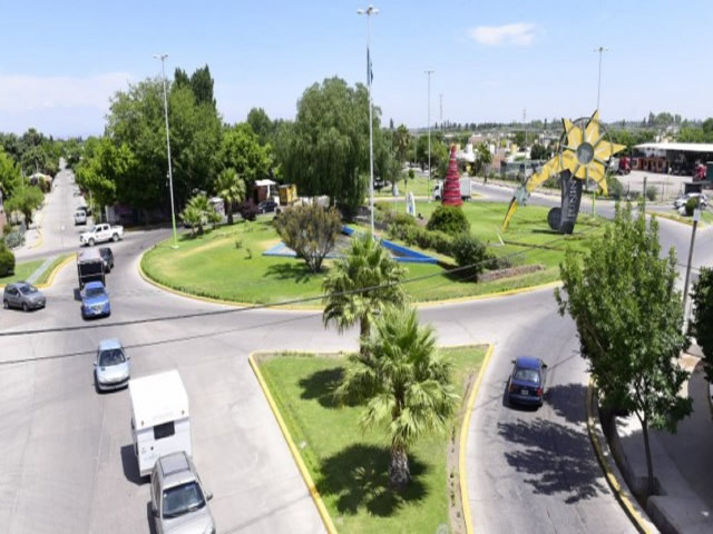 Paseo de la Primavera Junin Mendoza Argentina