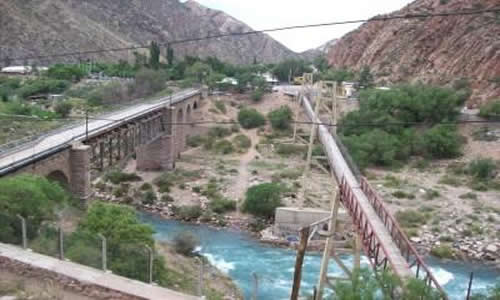 Puente Colgante Cacheuta Lujan de Cuyo Mendoza Argentina