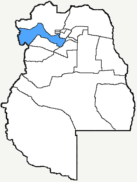 Mapa de Lujan de Cuyo Mendoza Argentina