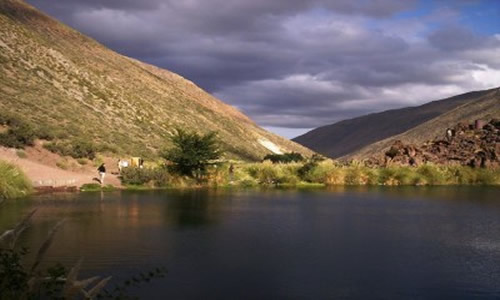 Laguna NiÃ±a Encantada Malargue Mendoza Argentina