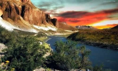 Rio Grande Malargue Mendoza Argentina