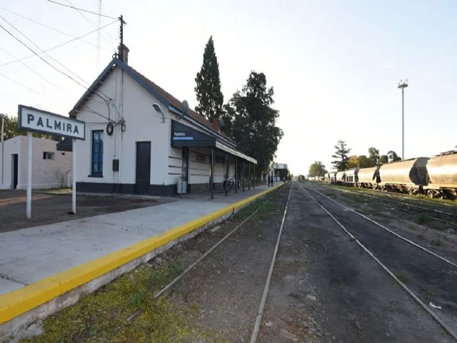 Estacion Ferrocarril Palmira San Martin Mendoza Argentina