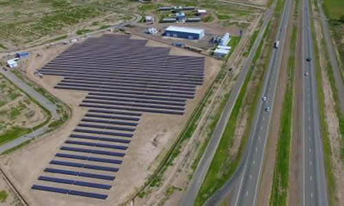 Parque Solar Palmira San Martin Mendoza Argentina