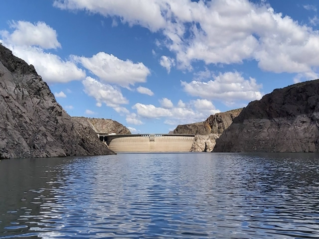 Río Diamante y Embalse Agua del Toro San Rafael Mendoza Argentina