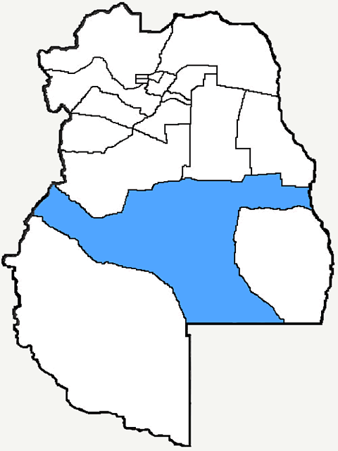 Mapa de San Rafael Mendoza Argentina