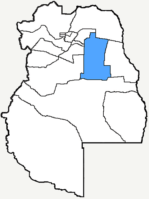 Mapa de Santa Rosa Mendoza Argentina